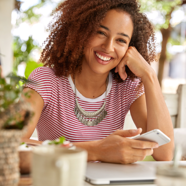 horizontal-view-attractive-teenage-girl-has-positive-smile-face